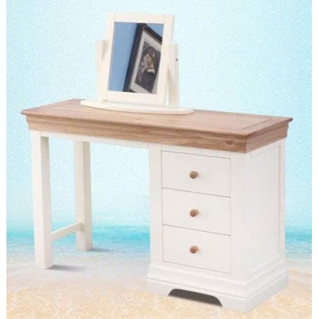 Oak04 : Bộ Bàn Trang Điểm Gỗ Sồi Kèm Gương Xoay